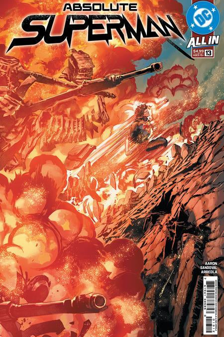 ABSOLUTE SUPERMAN #13 SECOND PRINTING CVR A RAFA SANDOVAL