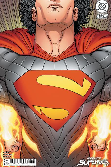 ABSOLUTE SUPERMAN #13 SECOND PRINTING CVR B STEVE SKROCE CARD STOCK VAR