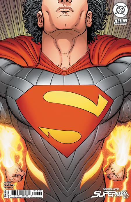 ABSOLUTE SUPERMAN #13 SECOND PRINTING CVR B STEVE SKROCE CARD STOCK VAR