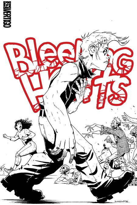 BLEEDING HEARTS #1 SECOND PRINTING CVR B NICK DRAGOTTA CARD STOCK VAR