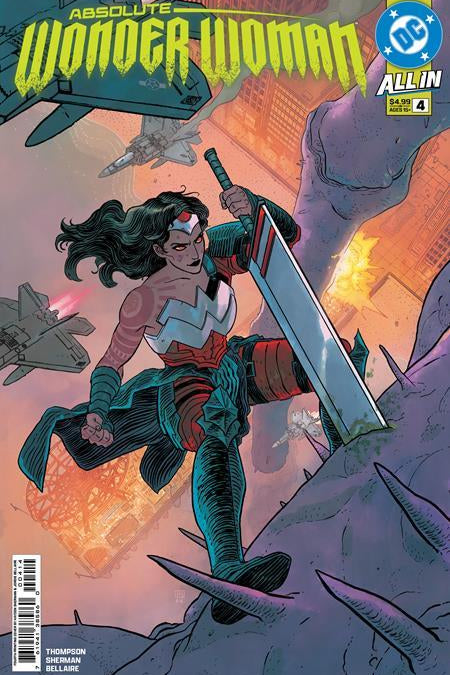 ABSOLUTE WONDER WOMAN #4 Fourth Printing