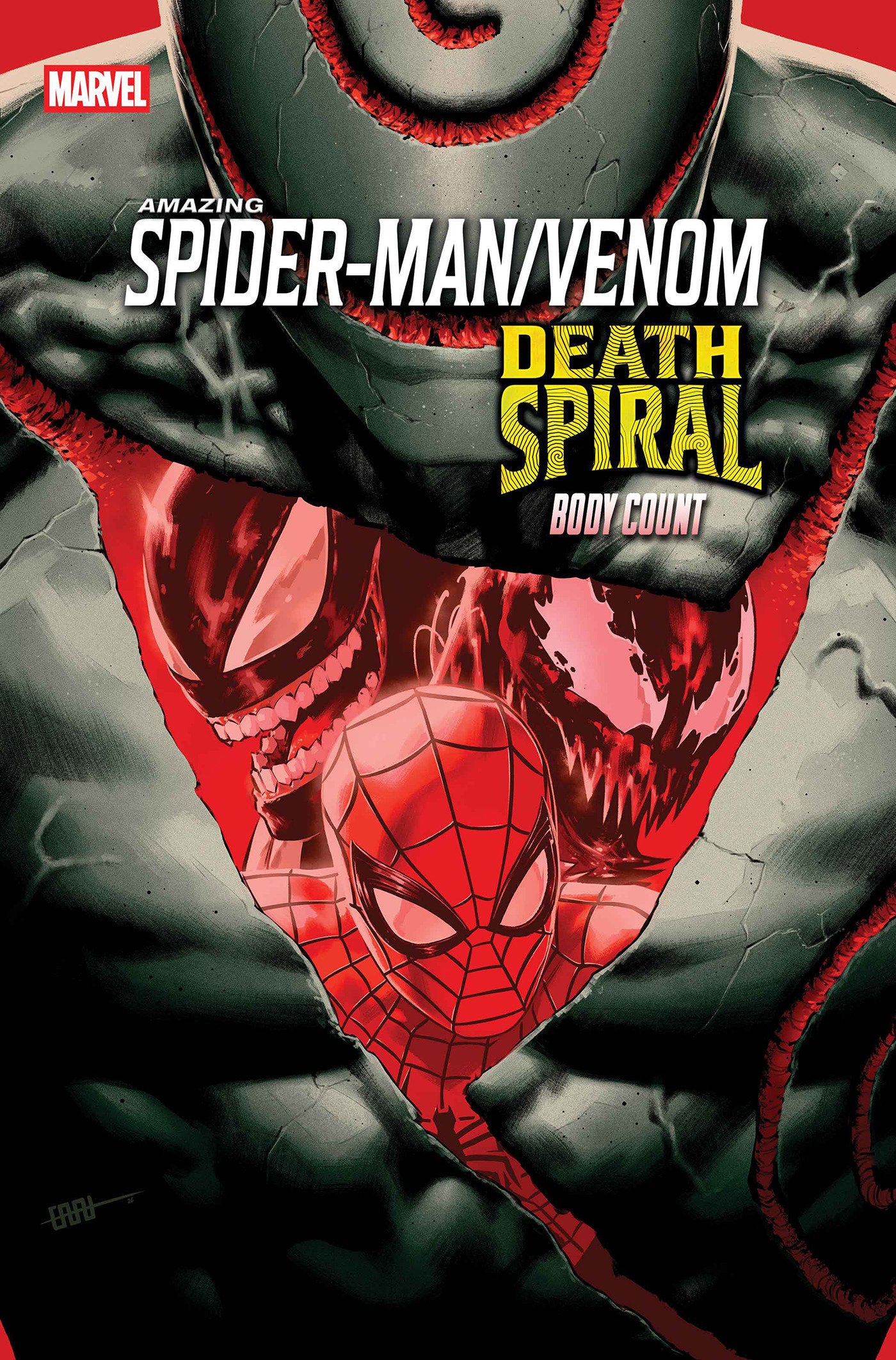 AMAZING SPIDER-MAN VENOM DEATH SPIRAL - BODY COUNT #1 DS CVR A