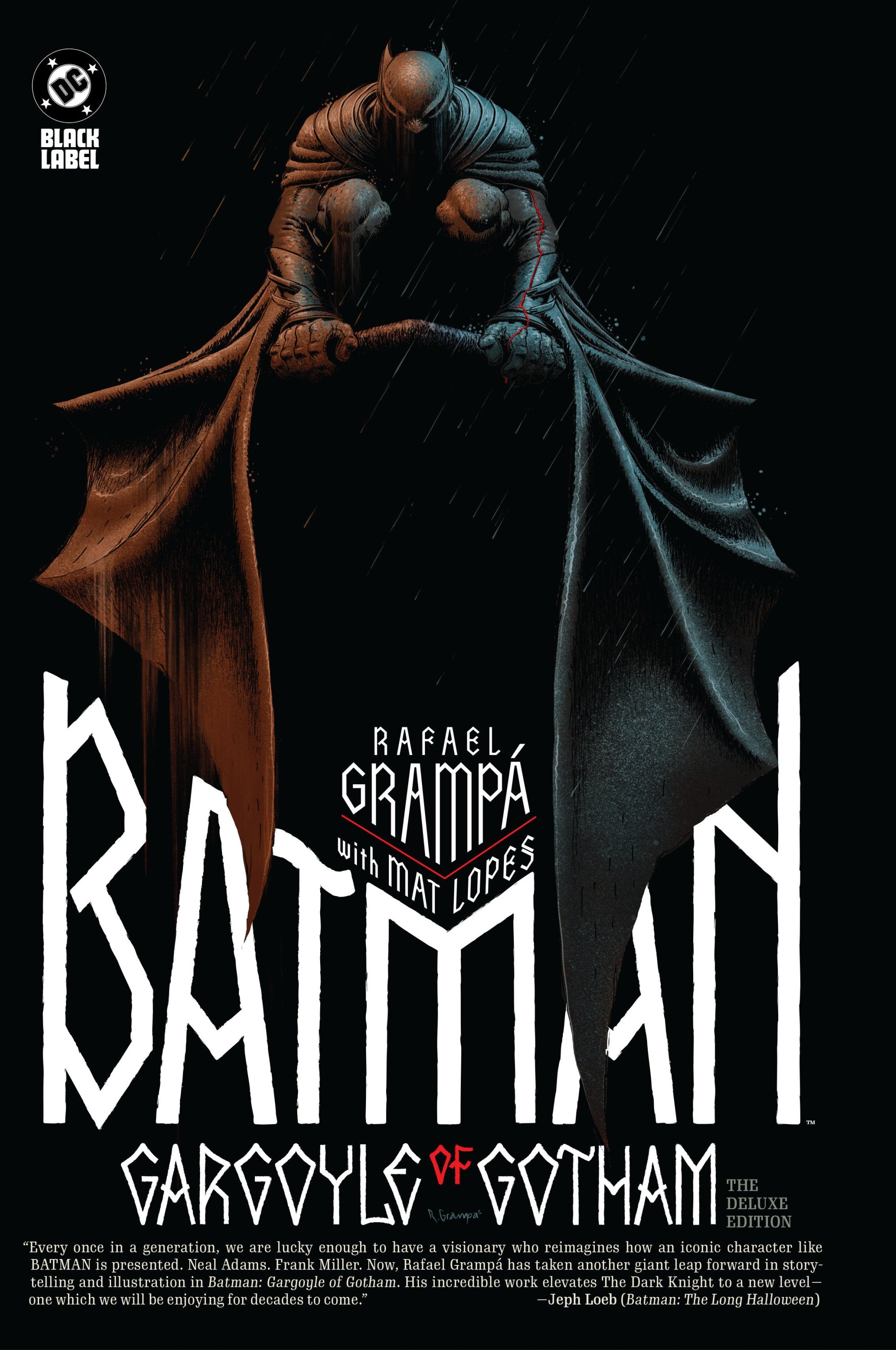 BATMAN GARGOYLE OF GOTHAM THE DELUXE EDITION HC