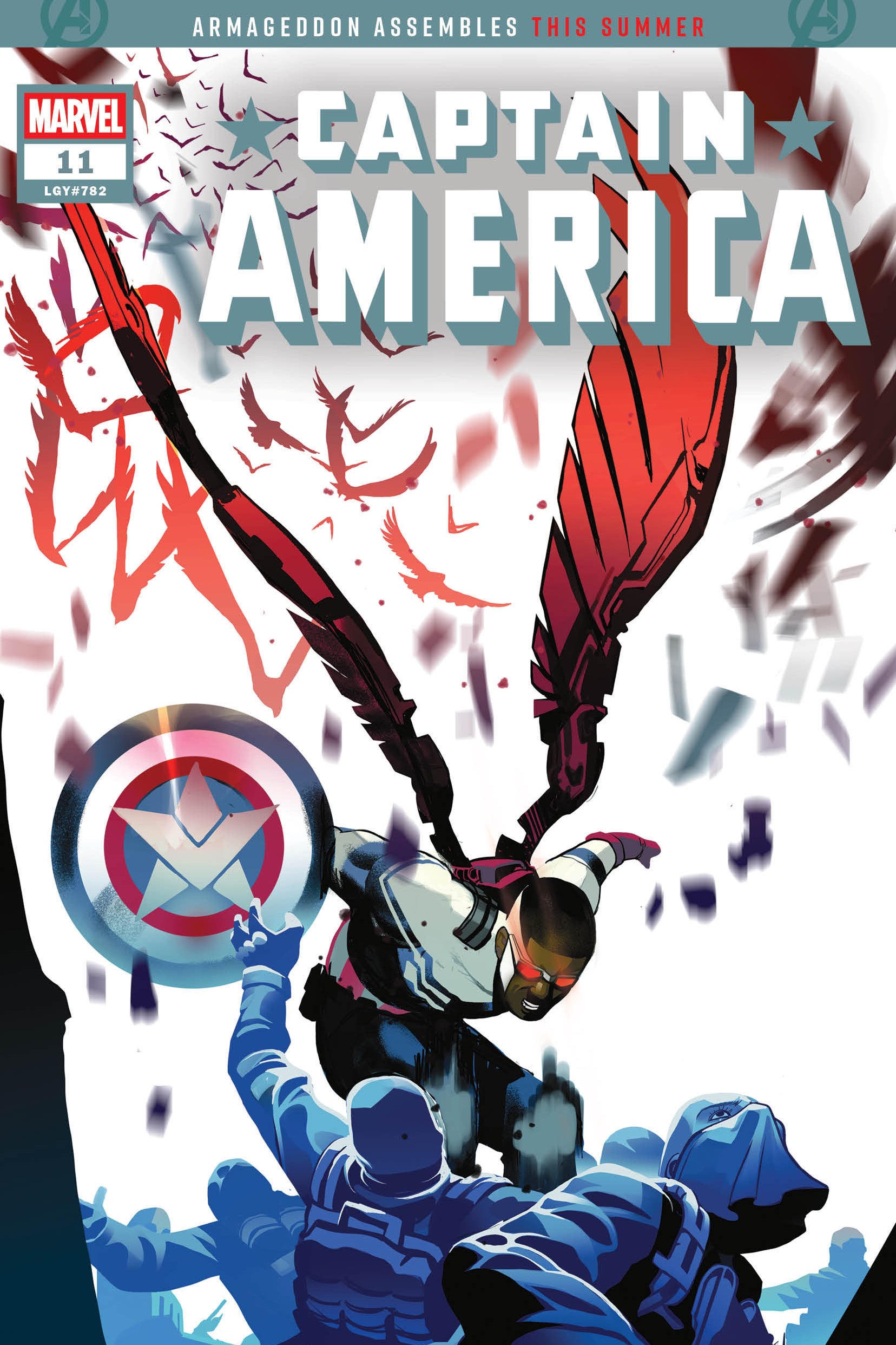 CAPTAIN AMERICA #11 BALDEMAR RIVAS VAR CVR D