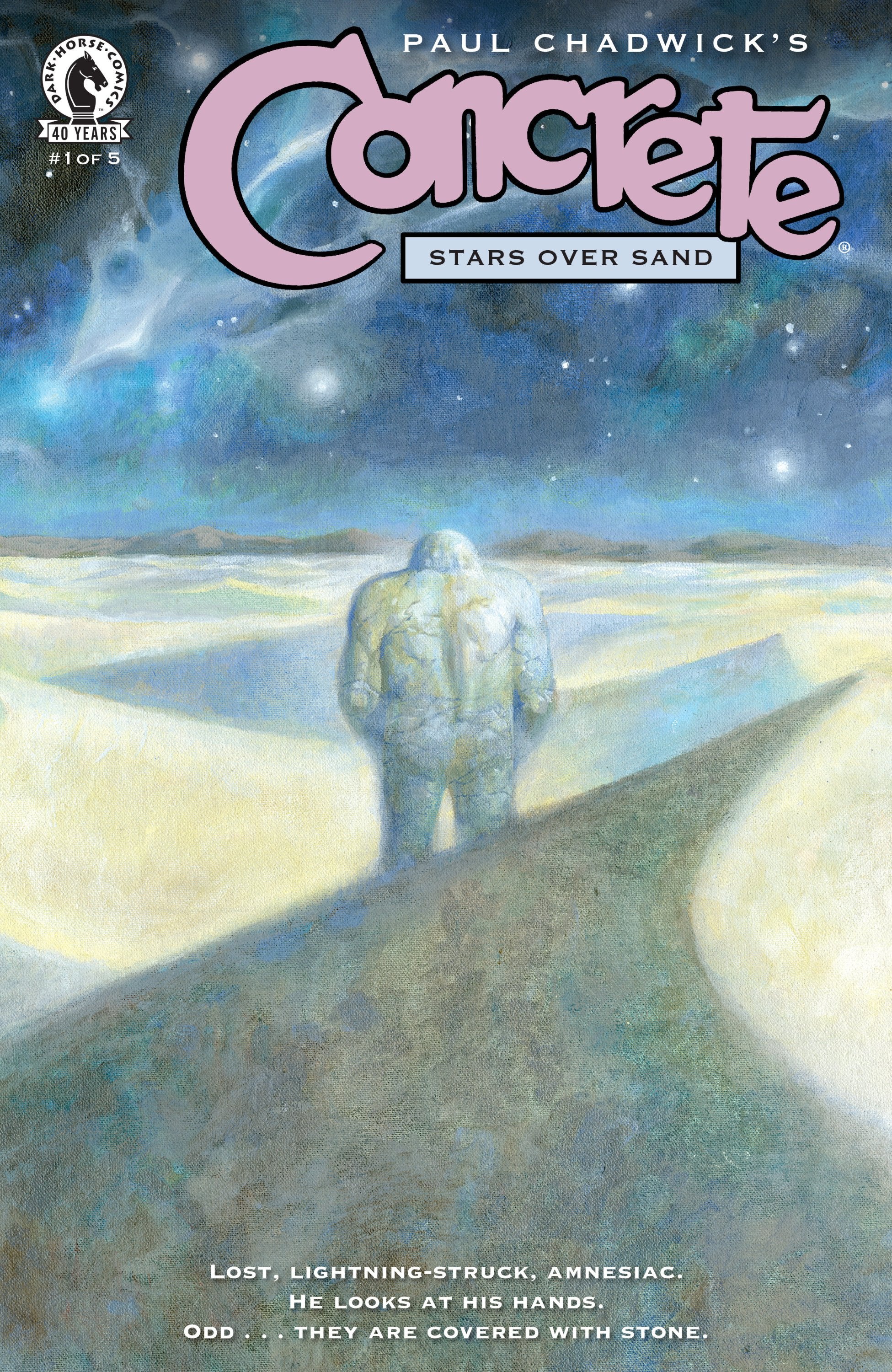 CONCRETE STARS OVER SAND #1 CVR A PAUL CHADWICK