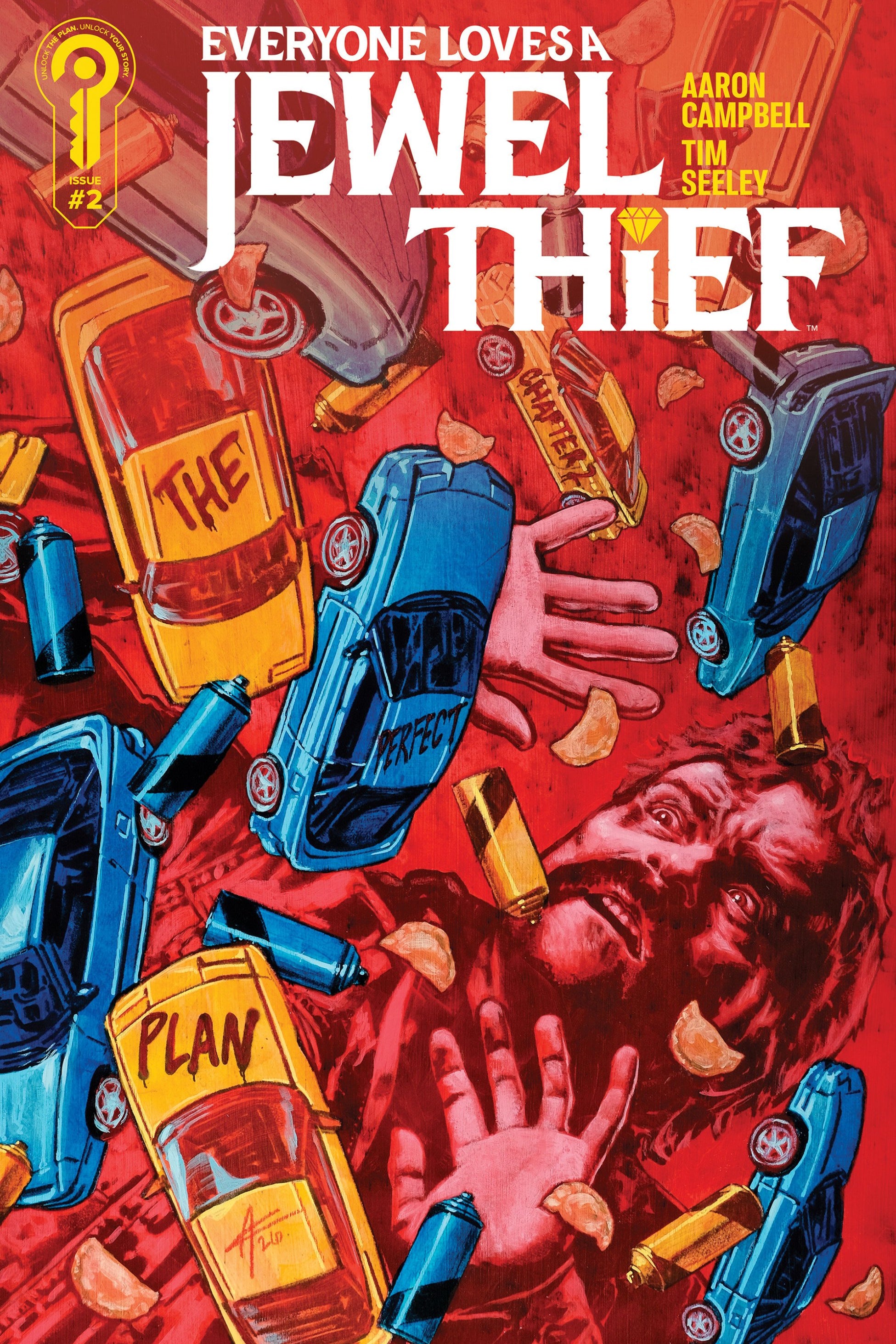 EVERYONE LOVES A JEWEL THIEF #2 COVER A AARON CAMPBELL CVR A