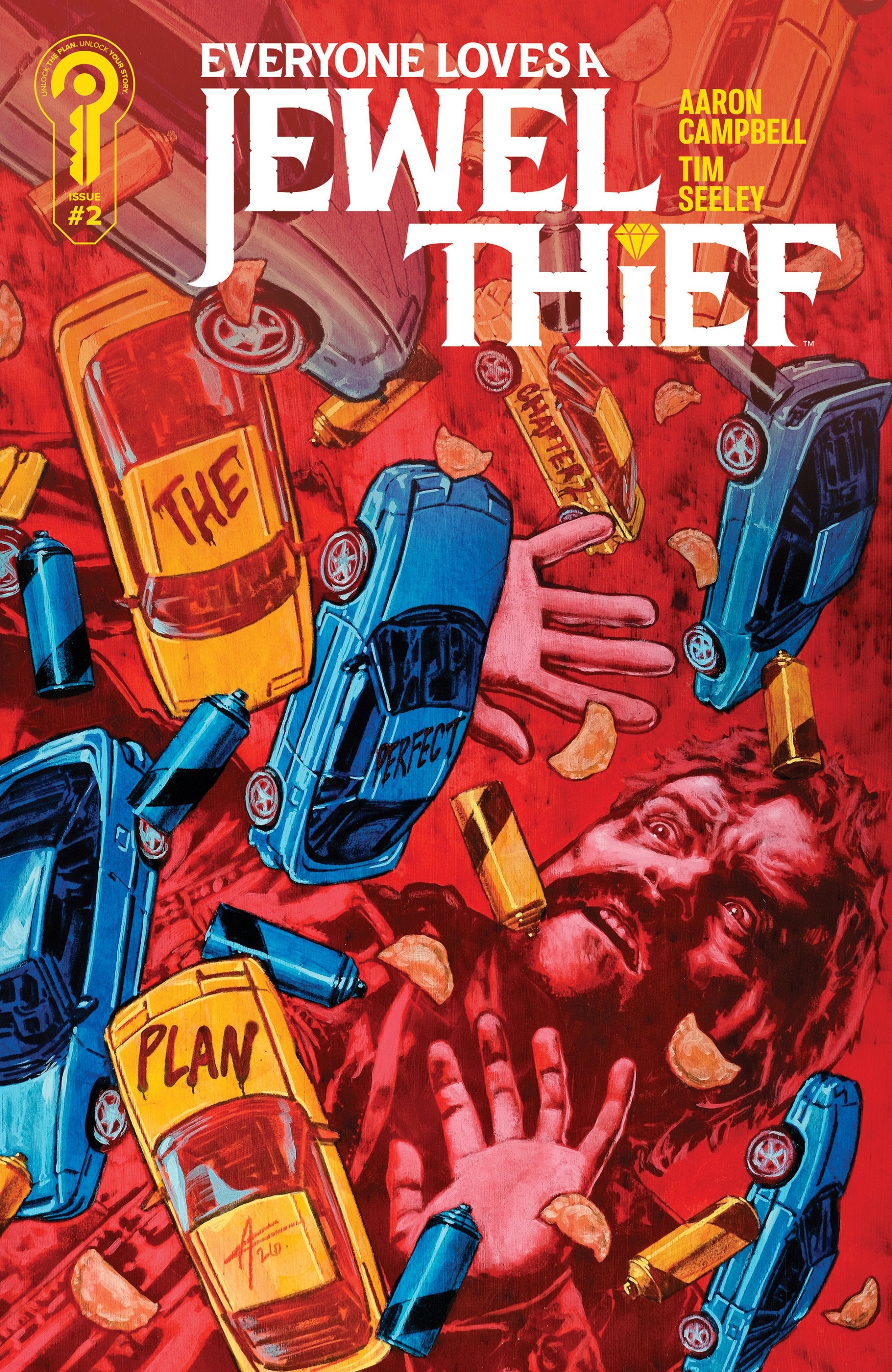 EVERYONE LOVES A JEWEL THIEF #2 COVER A AARON CAMPBELL CVR A