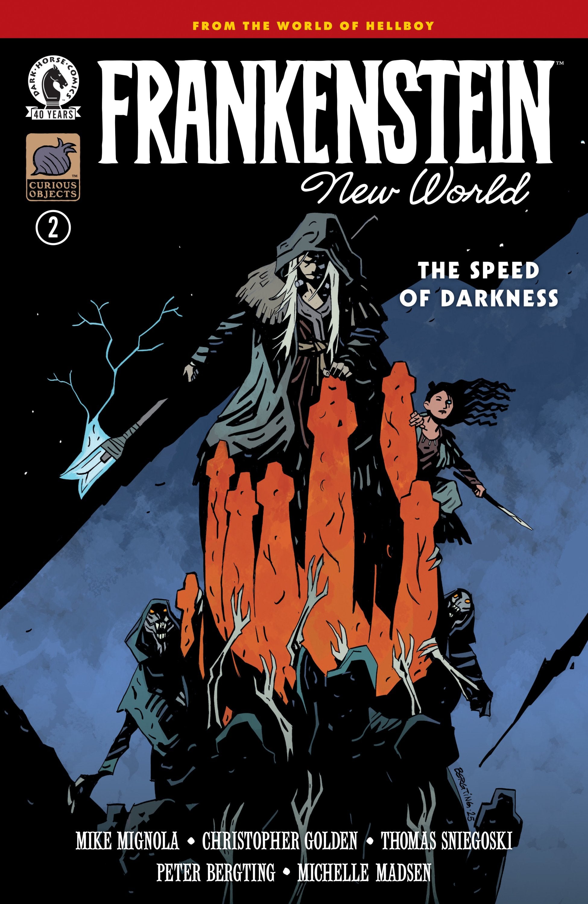 FRANKENSTEIN NEW WORLD--THE SPEED OF DARKNESS #2 CVR A PETER BERGTING