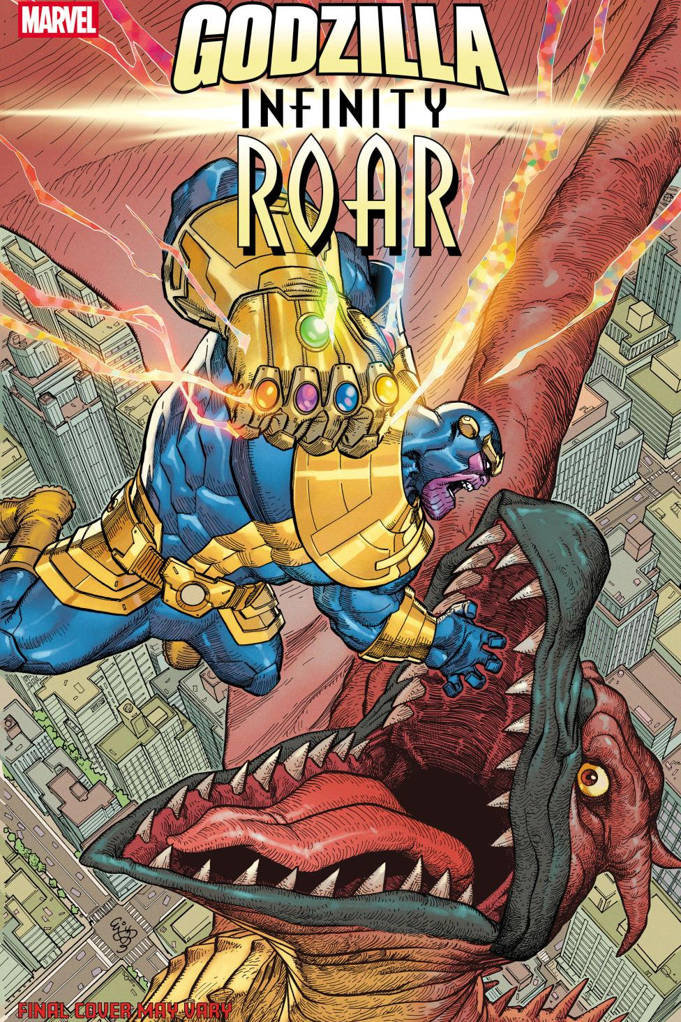 GODZILLA INFINITY ROAR #4 EJ SU COSMIC VAR CVR B