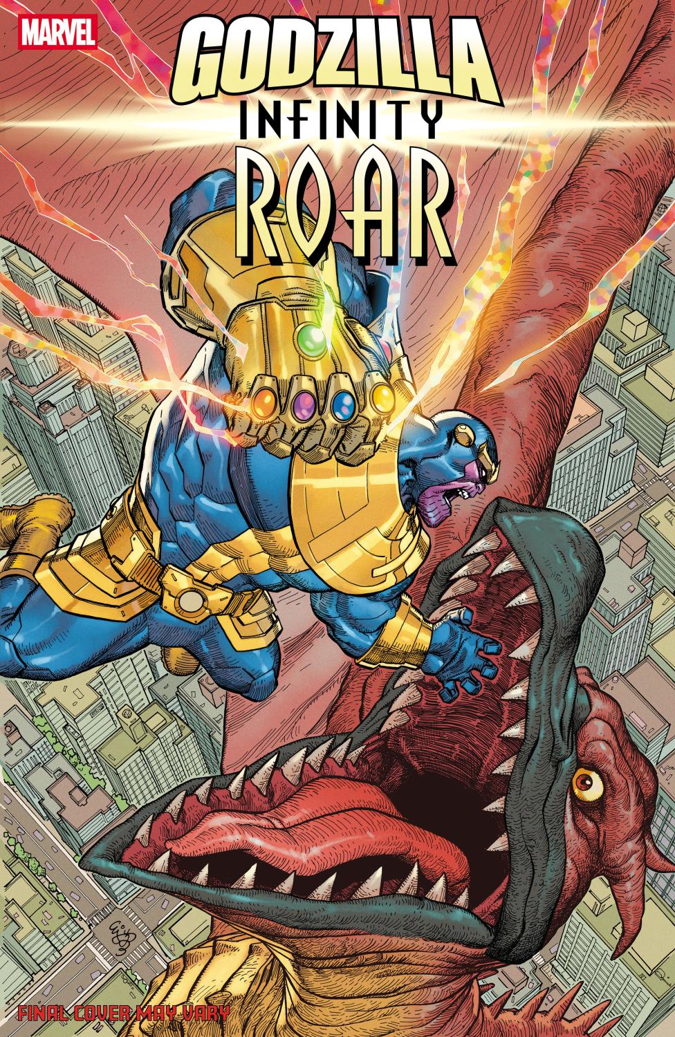 GODZILLA INFINITY ROAR #4 EJ SU COSMIC VAR CVR B
