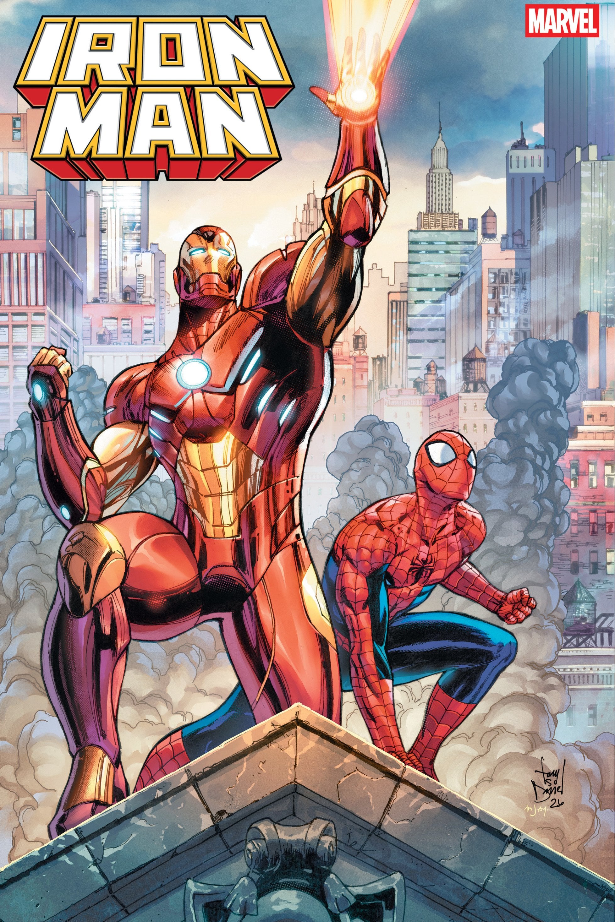 IRON MAN #6 TONY DANIEL VAR 1:25 INCV