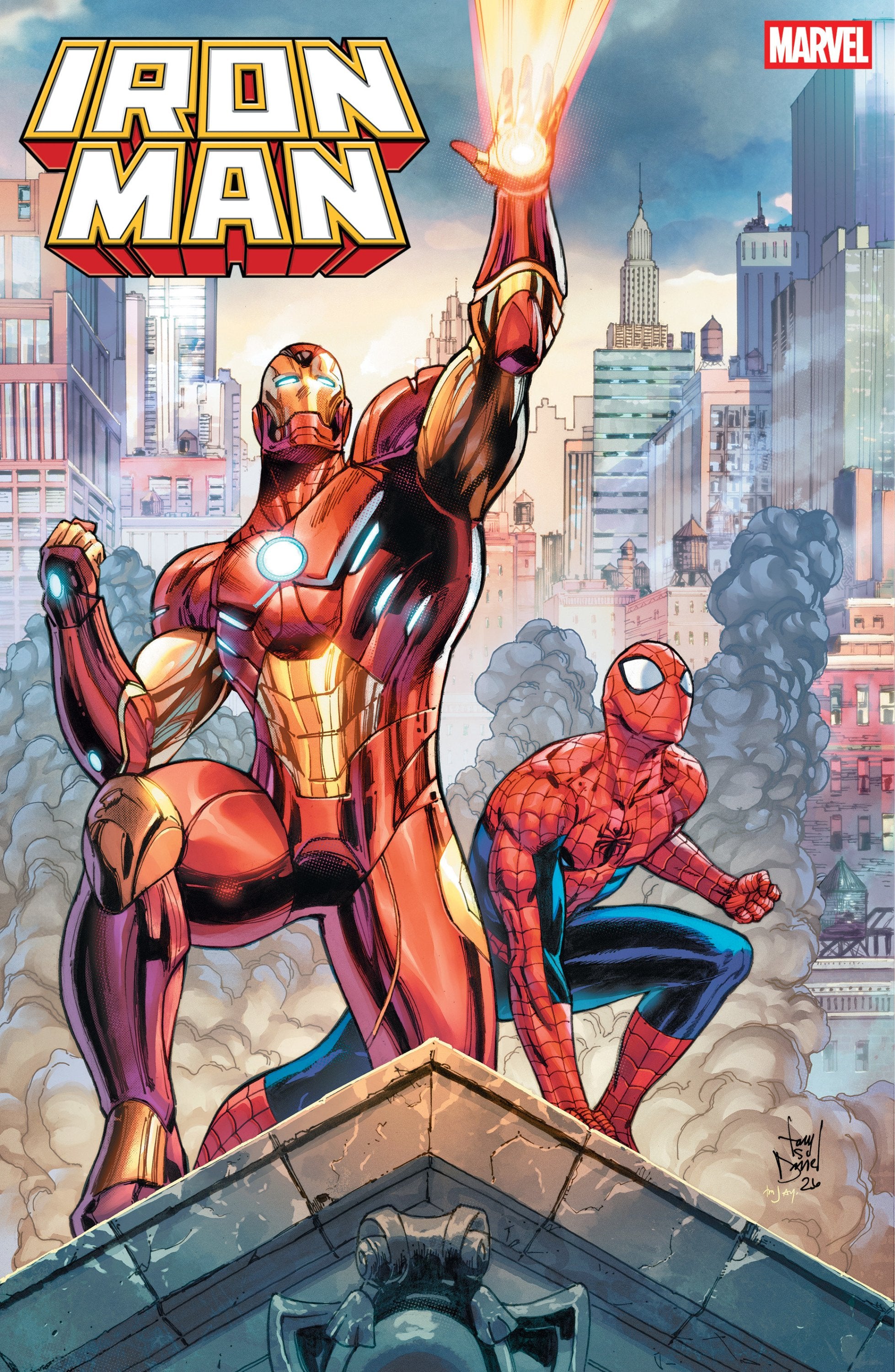 IRON MAN #6 TONY DANIEL VAR 1:25 INCV