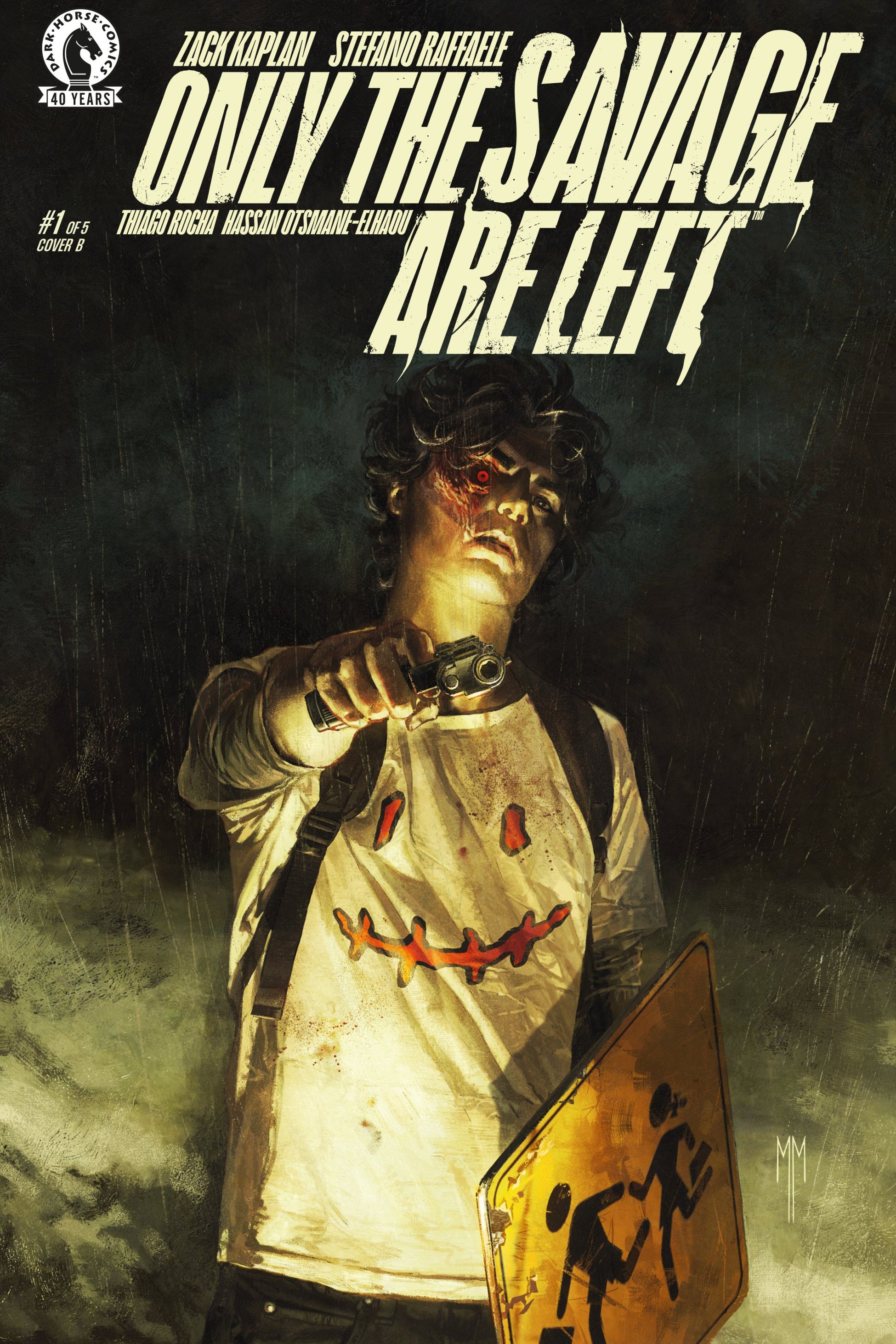ONLY THE SAVAGE ARE LEFT #1 CVR B MARCO MASTRAZZO