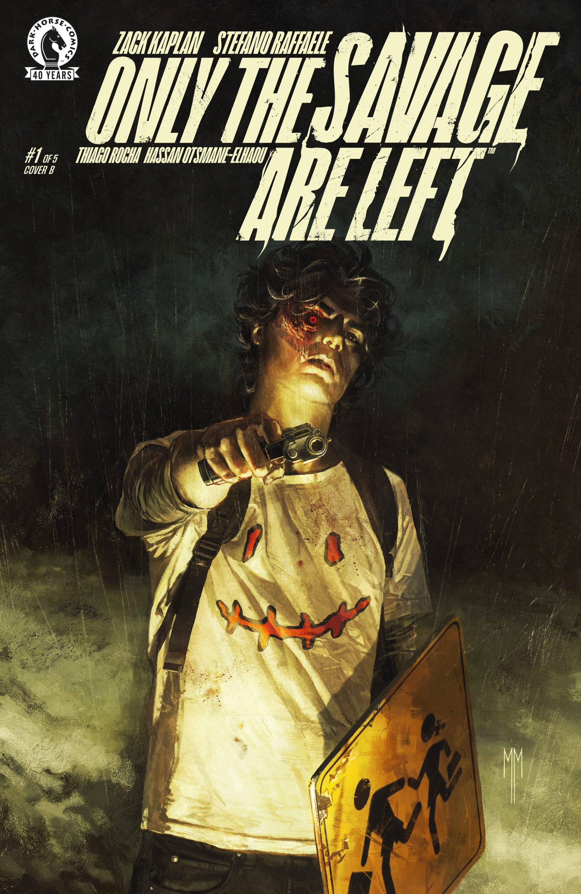 ONLY THE SAVAGE ARE LEFT #1 CVR B MARCO MASTRAZZO