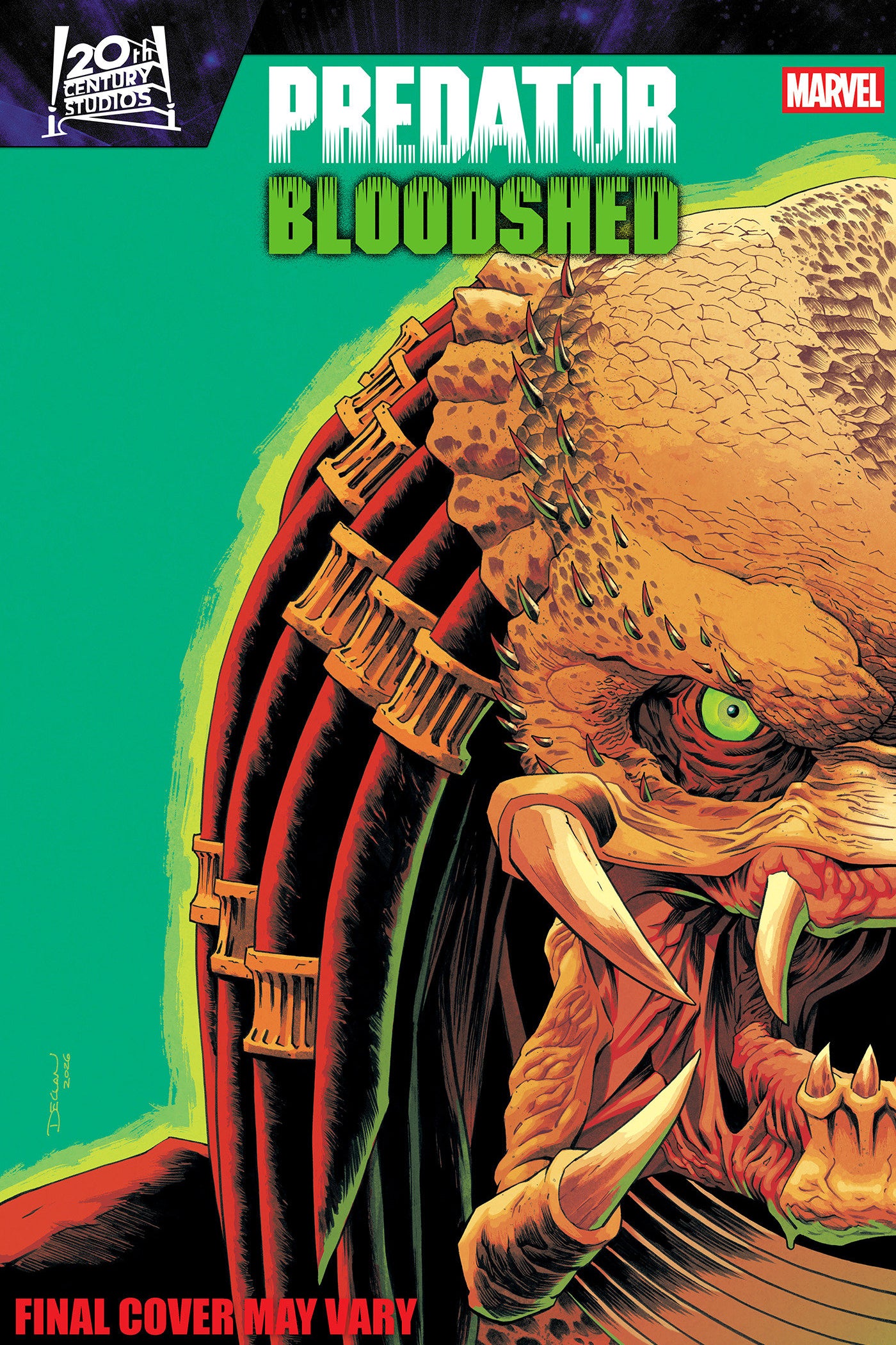 PREDATOR BLOODSHED #4 DECLAN SHALVEY VAR CVR B