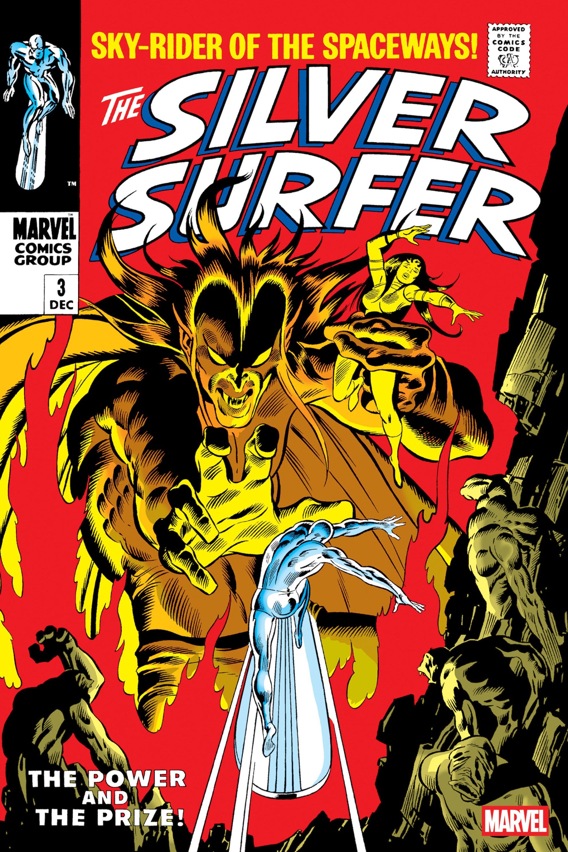 SILVER SURFER #3 FACSIMILE EDITION FOIL VAR CVR B