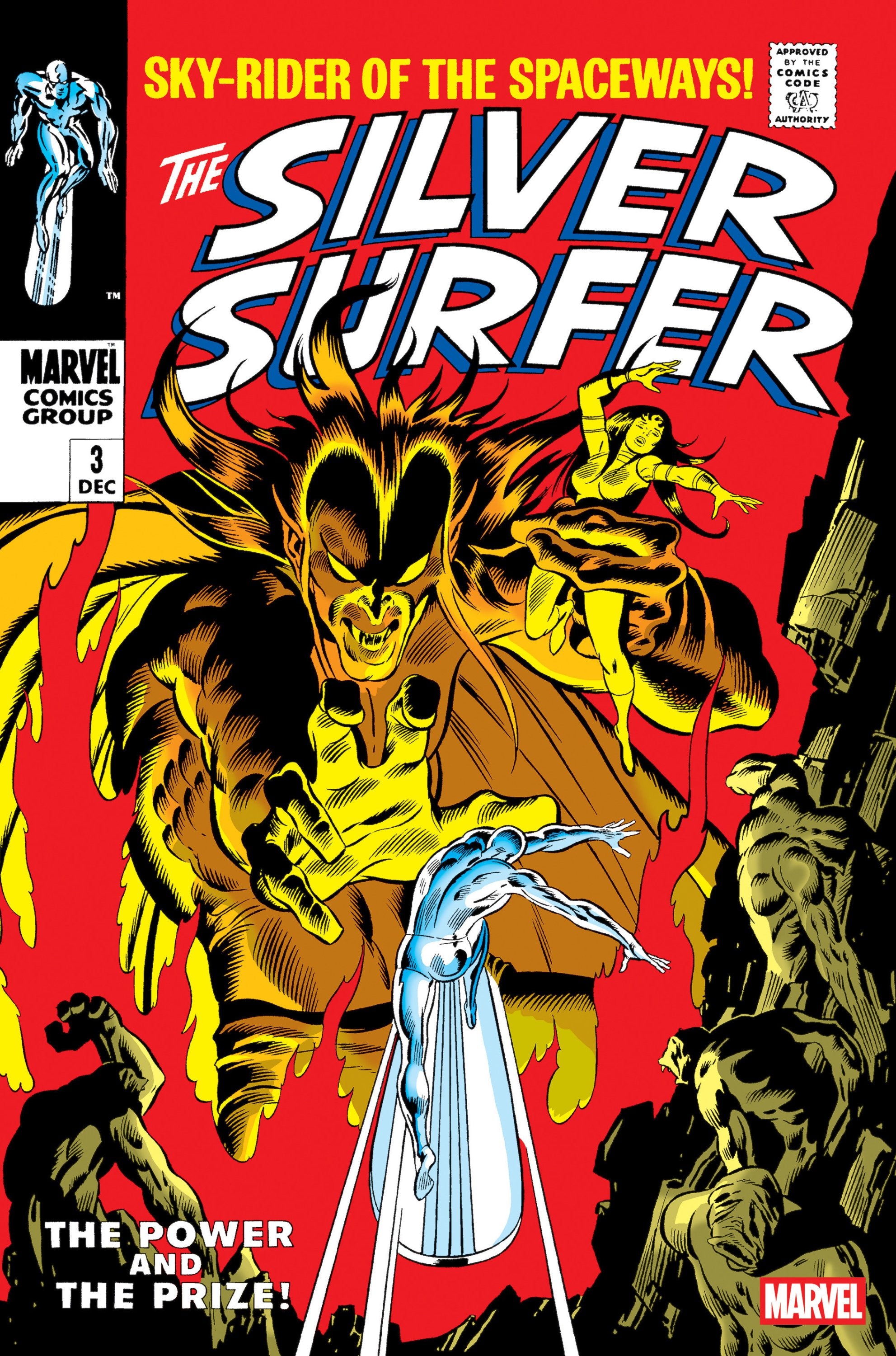 SILVER SURFER #3 FACSIMILE EDITION FOIL VAR CVR B