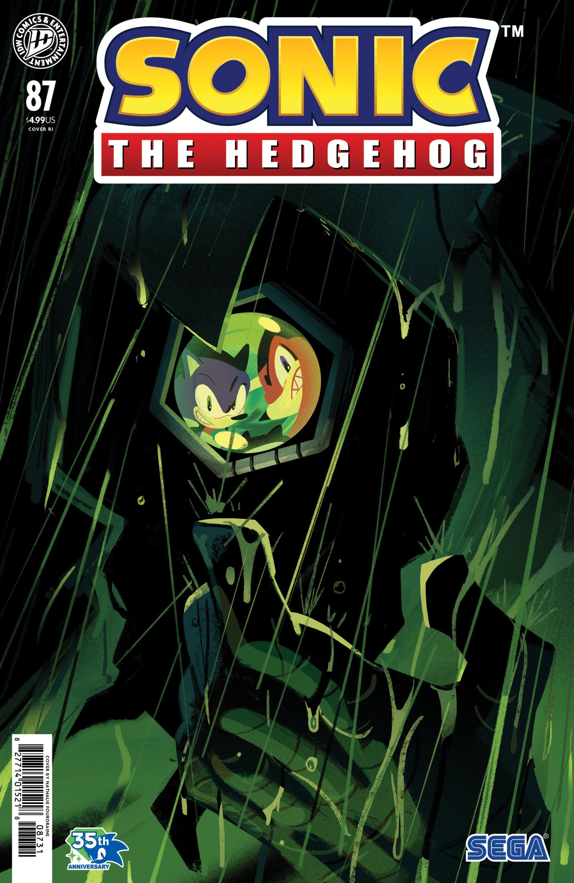SONIC THE HEDGEHOG #87 VAR RI 15 FOURDRAINE CVR C 1:15 INCV