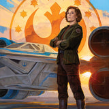 STAR WARS GALAXYS EDGE - ECHOES OF THE EMPIRE #2 EM GIST MANDALORIAN AND GROGU VAR CVR C
