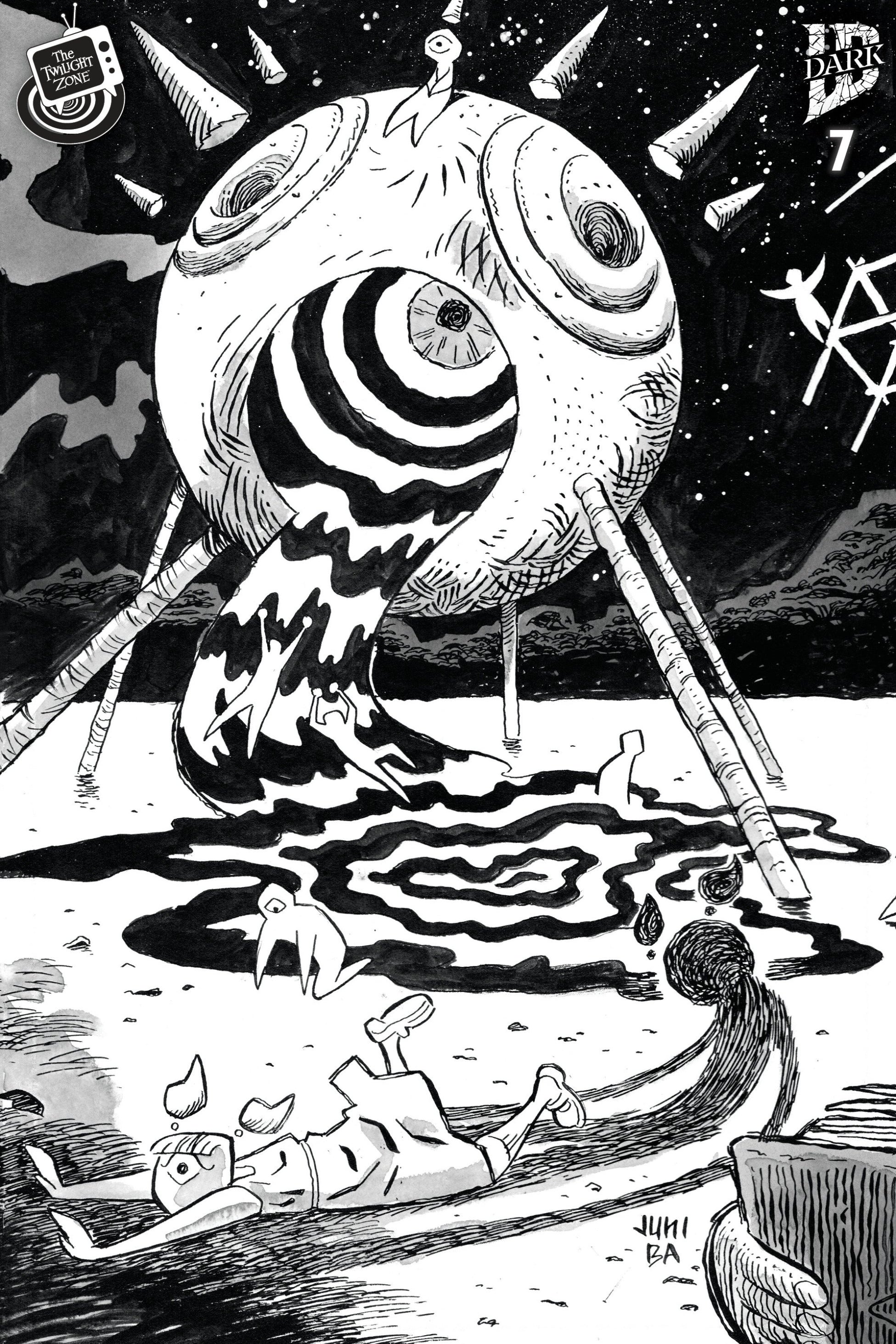 THE TWILIGHT ZONE #7 VAR B BA CONNECTING COVER CVR B
