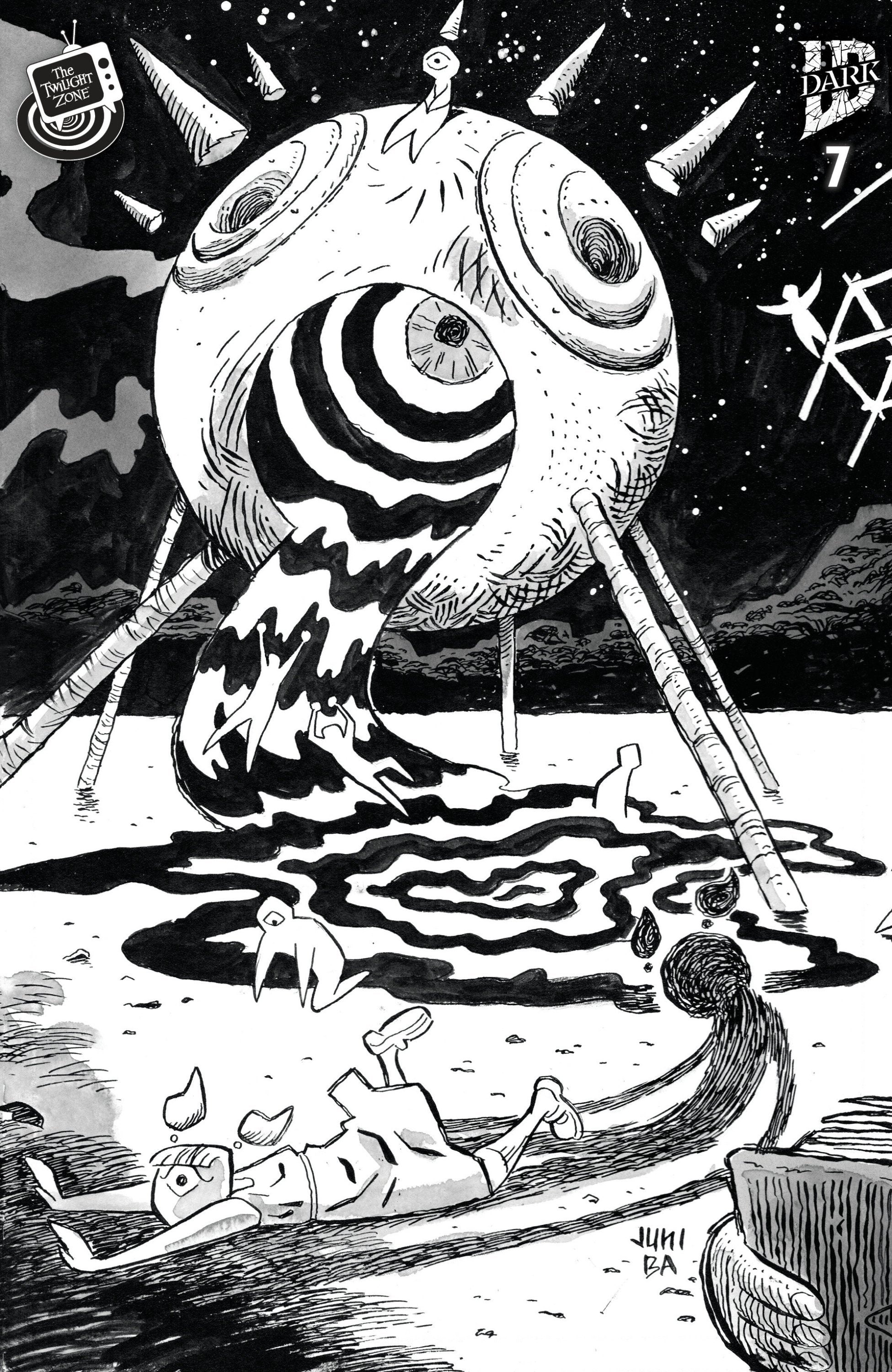 THE TWILIGHT ZONE #7 VAR B BA CONNECTING COVER CVR B