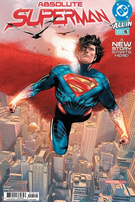 ABSOLUTE SUPERMAN #15 SECOND PRINTING CVR A RAFA SANDOVAL