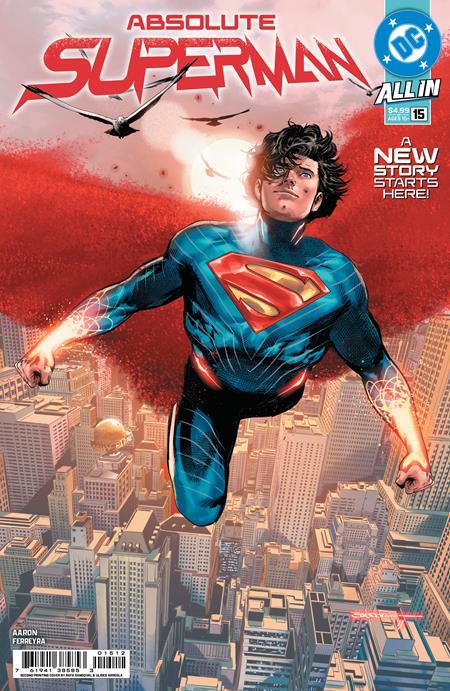 ABSOLUTE SUPERMAN #15 SECOND PRINTING CVR A RAFA SANDOVAL