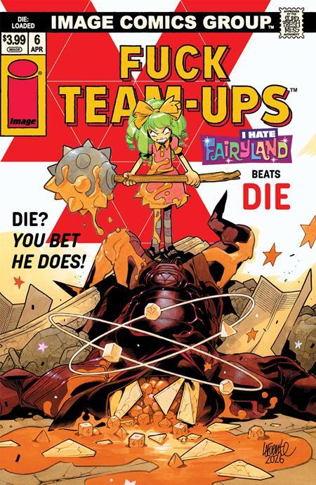 DIE LOADED #6 CVR D DAVIDE LAFUENTE I HATE FAIRYLAND TEAM UP NSFW VAR