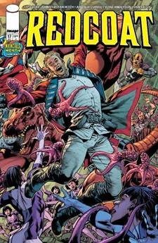 REDCOAT #17 CVR D BRYAN HITCH AND BRAD ANDERSON INVINCIBLE TEAM UP WRAPAROUND VAR