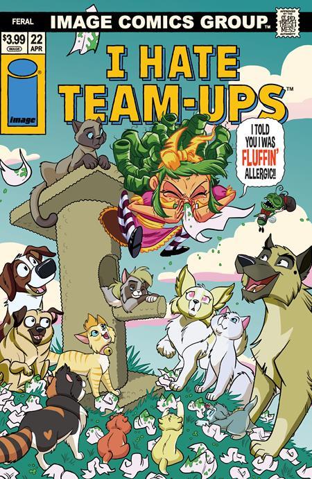 FERAL #22 CVR D TONY FLEECS I HATE FAIRYLAND TEAM UP VAR