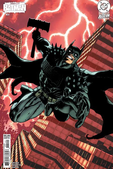 ABSOLUTE BATMAN #21 CVR D DOUG MAHNKE CARD STOCK VAR