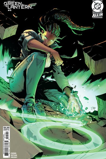 ABSOLUTE GREEN LANTERN #15 CVR B DEXTER SOY CARD STOCK VAR