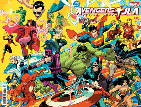 AVENGERS JLA #2 FACSIMILE EDITION CVR B DAN MORA VAR (OF 4)