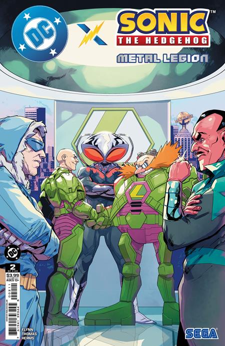 DC X SONIC THE HEDGEHOG THE METAL LEGION #2 CVR A PABLO M COLLAR (OF 5)