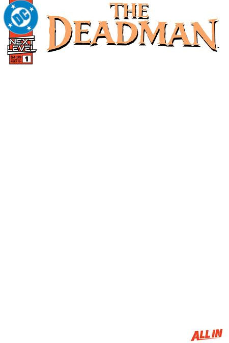 DEADMAN #1 CVR F BLANK CARD STOCK VAR (OF 6)