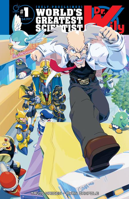 DR WILY #1 ONE SHOT CVR B JEFFREY CRUZ VAR