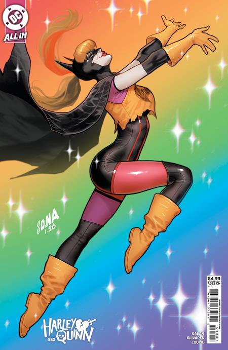 HARLEY QUINN #63 CVR B DAVID NAKAYAMA CARD STOCK VAR