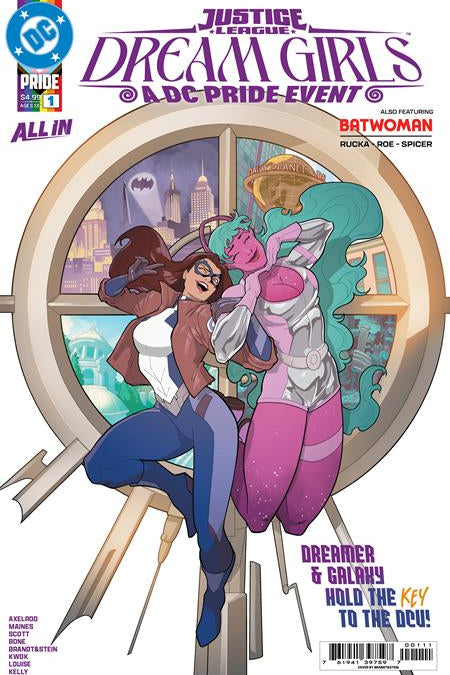 JUSTICE LEAGUE DREAM GIRLS A DC PRIDE EVENT #1 CVR A BRANDT&STEIN (OF 4)
