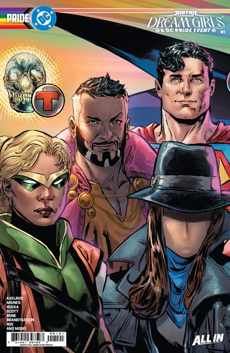 JUSTICE LEAGUE DREAM GIRLS A DC PRIDE EVENT #1 CVR B PHIL JIMENEZ CONNECTING CARD STOCK VAR (OF 4)
