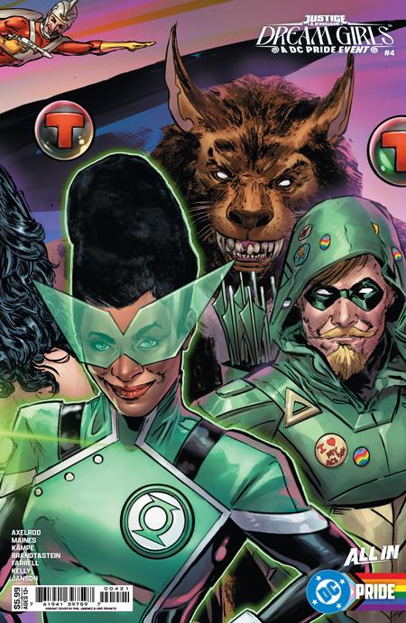 JUSTICE LEAGUE DREAM GIRLS A DC PRIDE EVENT #4 CVR B PHIL JIMENEZ CONNECTING CARD STOCK VAR (OF 4)