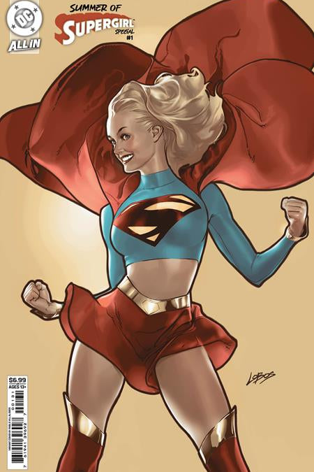 SUMMER OF SUPERGIRL SPECIAL #1 ONE SHOT CVR B PABLO VILLALOBOS CARD STOCK VAR