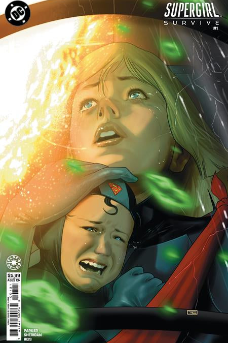 SUPERGIRL SURVIVE #1 CVR B TAURIN CLARKE CARD STOCK VAR (OF 6)