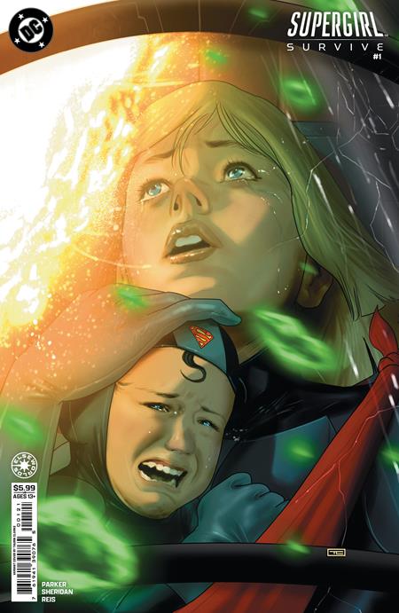 SUPERGIRL SURVIVE #1 CVR B TAURIN CLARKE CARD STOCK VAR (OF 6)