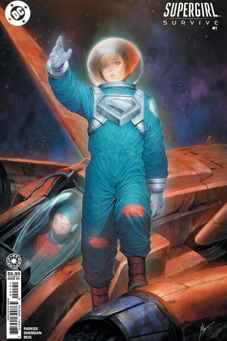 SUPERGIRL SURVIVE #1 CVR D HOMARE CARD STOCK VAR (OF 6)