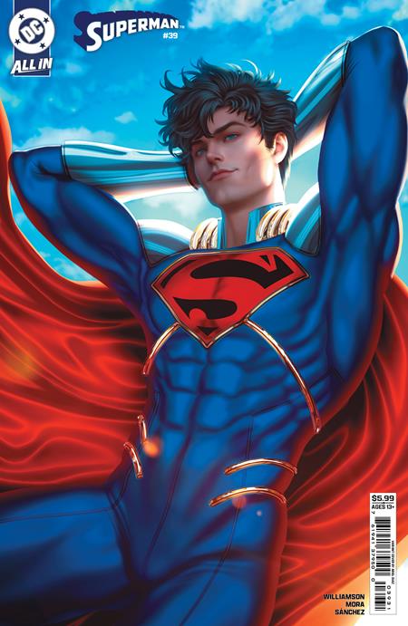 SUPERMAN #39 CVR C ARIEL DIAZ CARD STOCK VAR THE REIGN OF THE SUPERBOYS