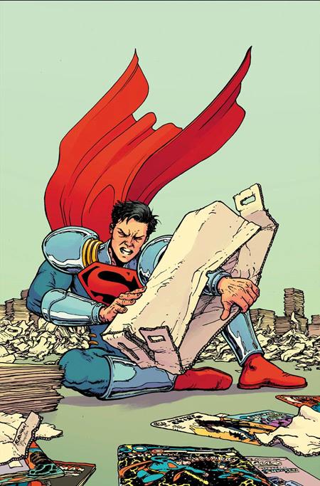 SUPERMAN #39 CVR D CHRIS BURNHAM CARD STOCK VAR THE REIGN OF THE SUPERBOYS