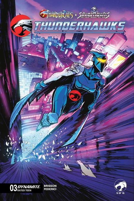 THUNDERCATS X SILVERHAWKS THUNDERHAWKS #3 CVR A DAVID COUSENS