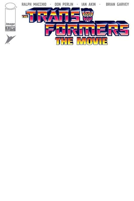 TRANSFORMERS THE MOVIE 40TH ANNIVERSARY EDITION #1 CVR D BLANK SKETCH VAR (OF 3)