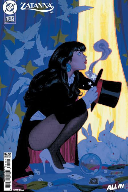 ZATANNA 2026 #3 CVR B DAVID TALASKI CARD STOCK VAR