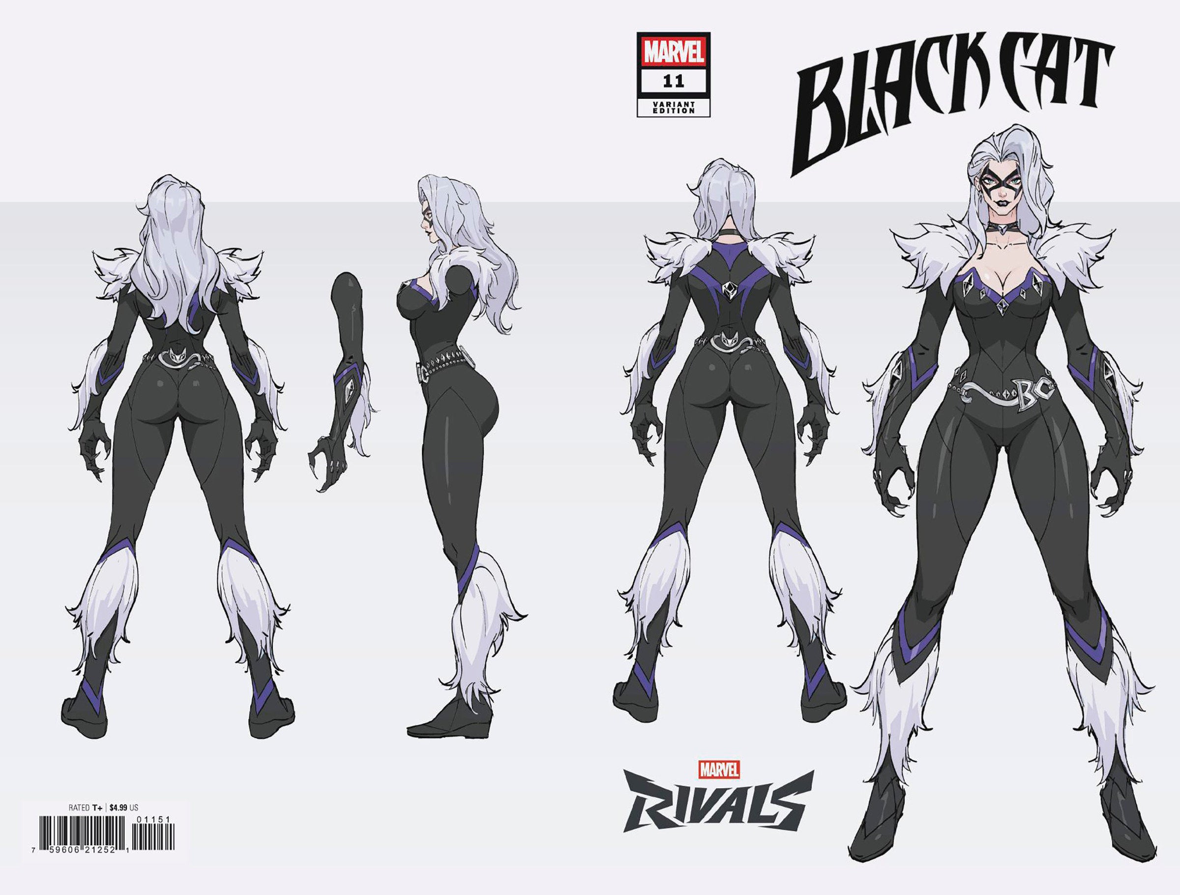 BLACK CAT #11 NETEASE GAMES MARVEL RIVALS WRAPAROUND VAR CVR E